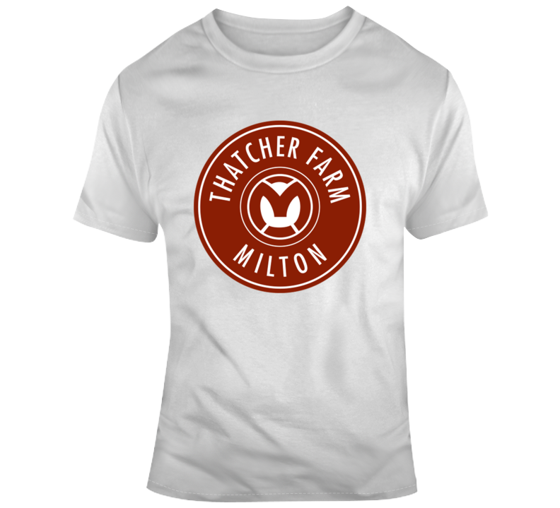 Thatcher Farm Milk Company Logo T Shirt