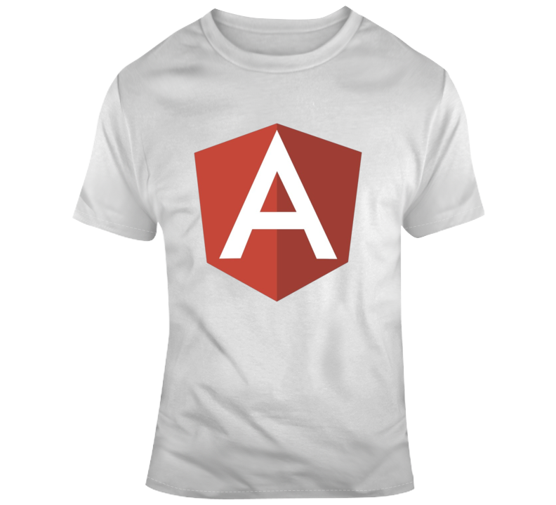 Angular Typescript Application Logo T Shirt