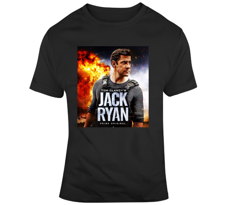 Tom Clancy's Jack Ryan Fan T Shirt Tom Clancy's Jack Ryan Fan T Shirt