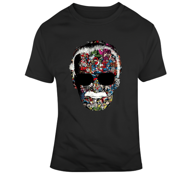 Stan Lee Man Of Many Faces T Shirt