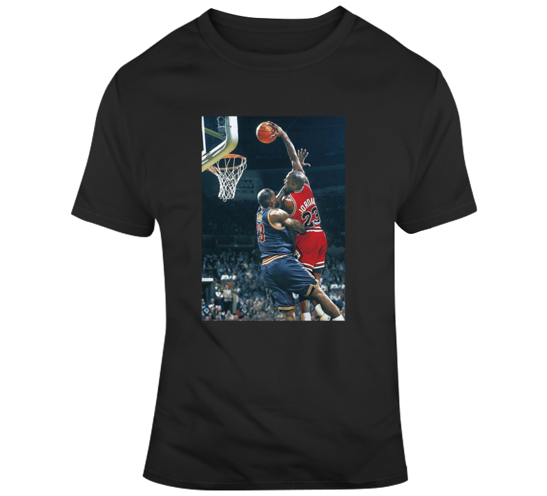 Jordan Dunking On Lebron Parody Fan T Shirt Jordan Dunking On Lebron Parody Fan T Shirt