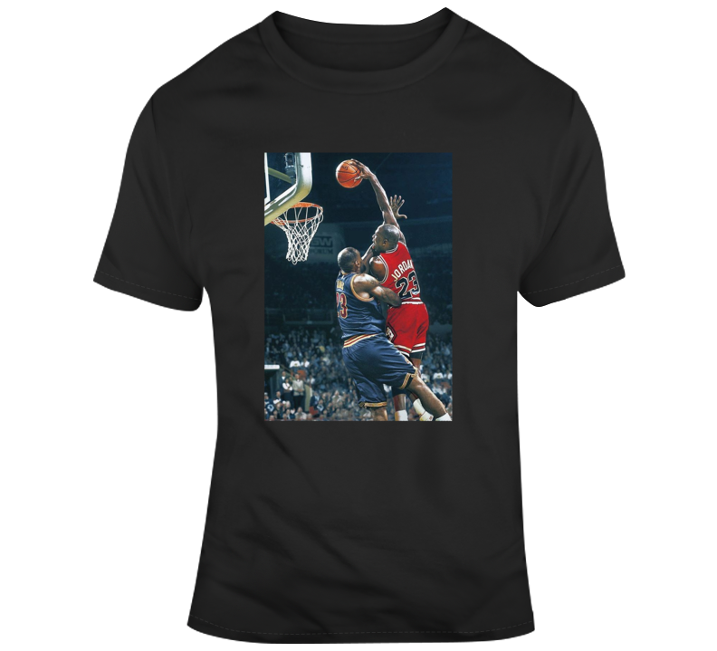 Jordan Dunking On Lebron Parody Fan T Shirt