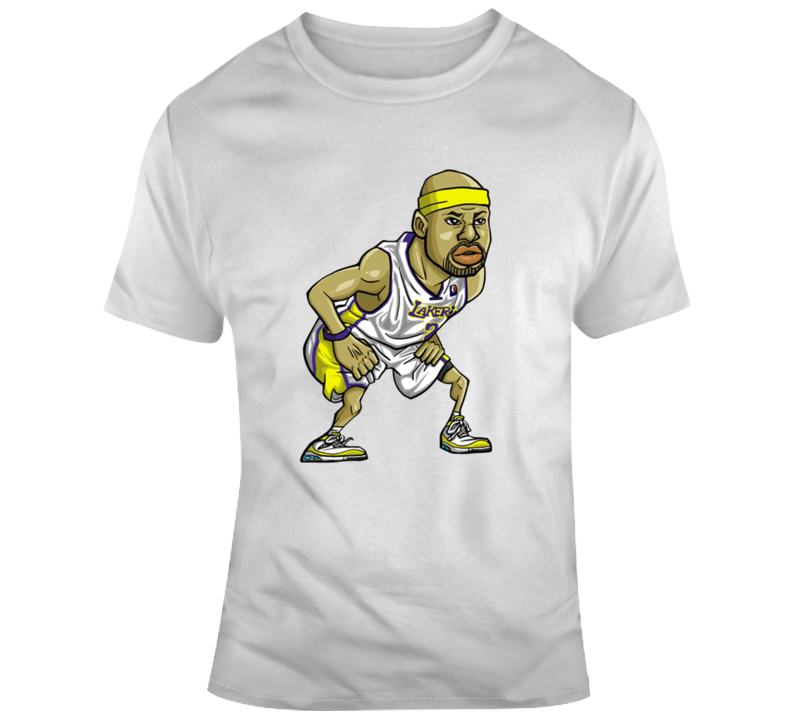 Derek Fisher Caricature T Shirt Derek Fisher Caricature T Shirt