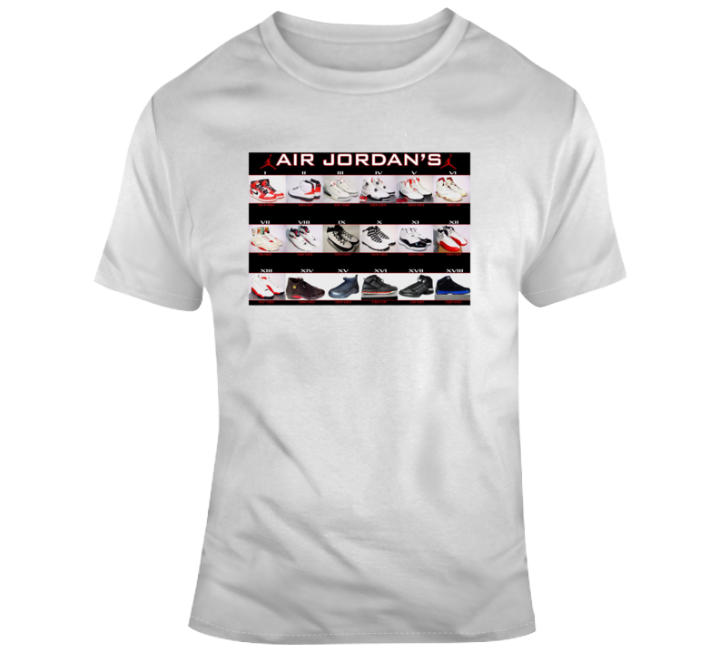 Air Jordan 1 To 23 Jordan Collection T Shirt