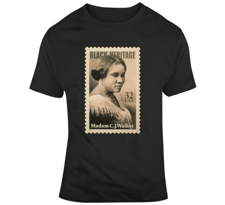 Madame Cj Walker T Shirt Madame Cj Walker T Shirt