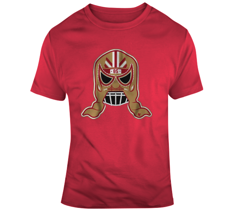 George Kittle Lucha Mask T Shirt George Kittle Lucha Mask T Shirt