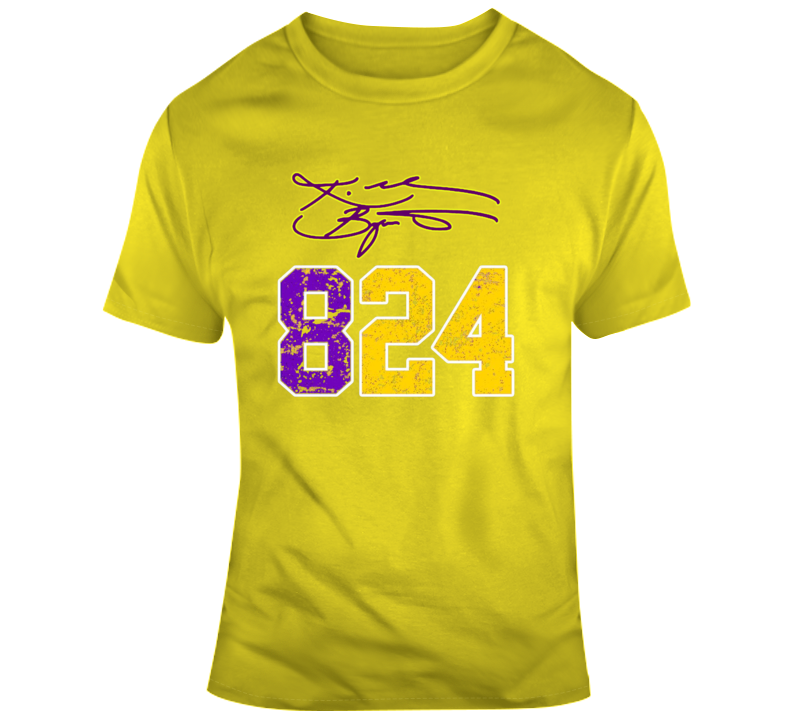 Kobe Bryant Signature Fan T Shirt Kobe Bryant Signature Fan T Shirt