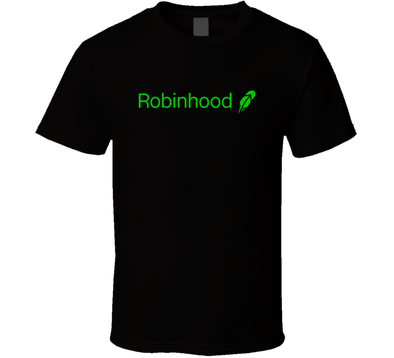 Robinhood Trading Platform Logo T Shirt