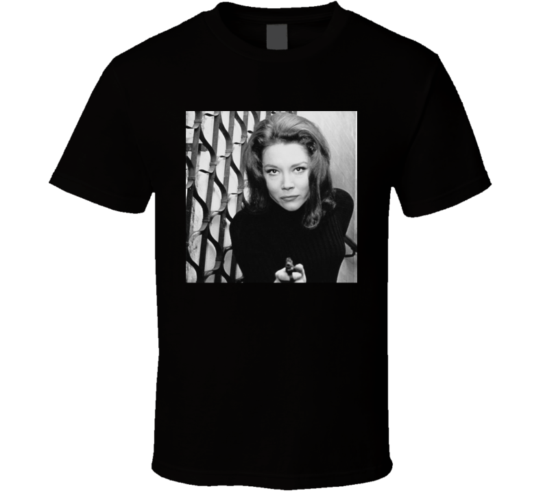 Diana Rigg Actor Fan T Shirt Diana Rigg Actor Fan T Shirt