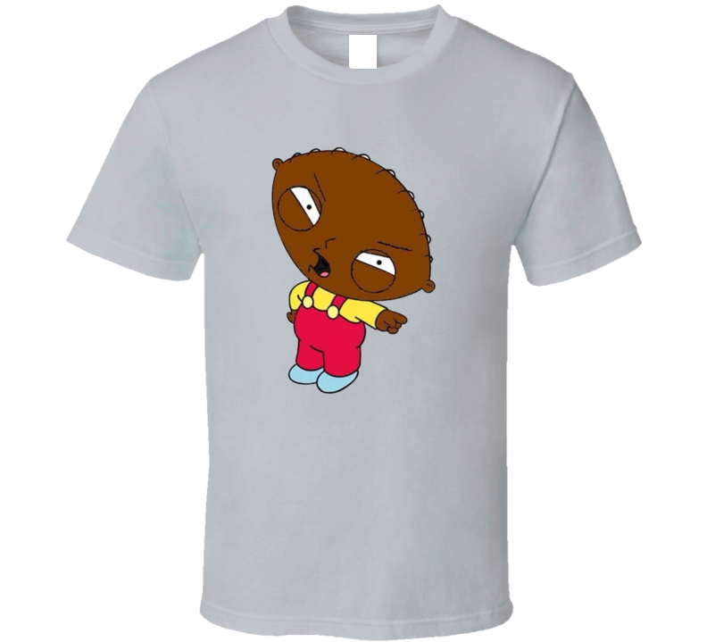 Black Stewie Parody Fan T Shirt Black Stewie Parody Fan T Shirt