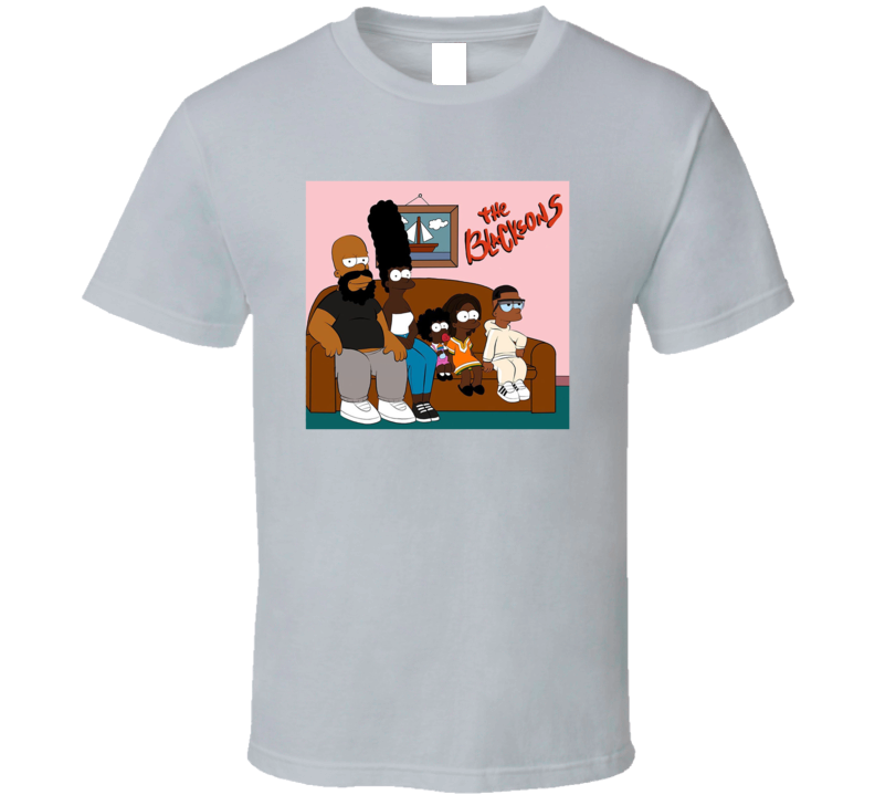 The Blacksons Simpson Black Simpsons Parody T Shirt The Blacksons Simpson Black Simpsons Parody T Shirt