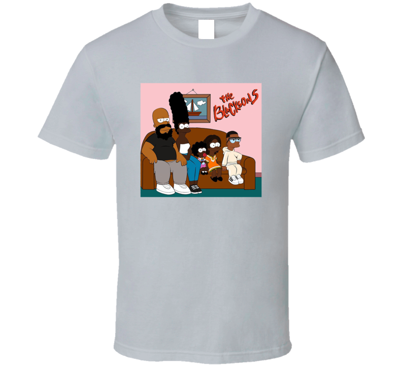 The Blacksons Simpson Black Simpsons Parody T Shirt