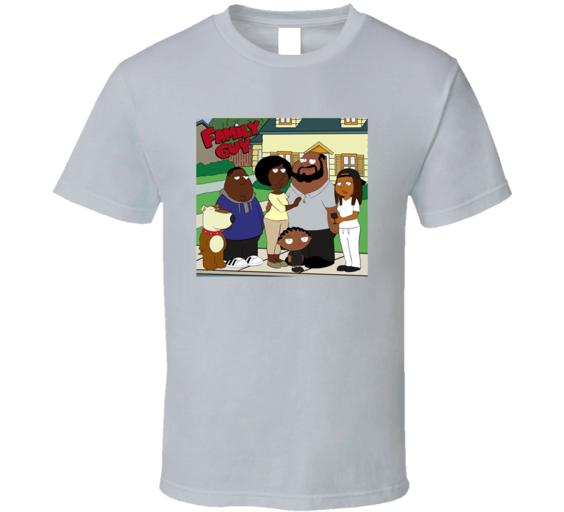 The Black Family Guy Parody Fan T Shirt The Black Family Guy Parody Fan T Shirt
