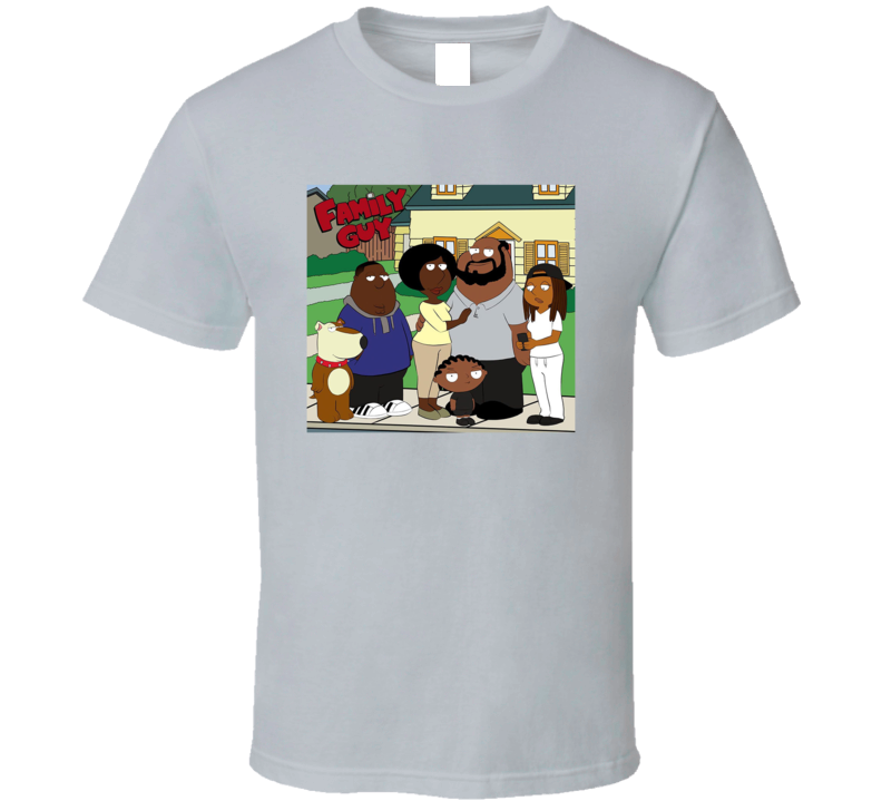 The Black Family Guy Parody Fan T Shirt