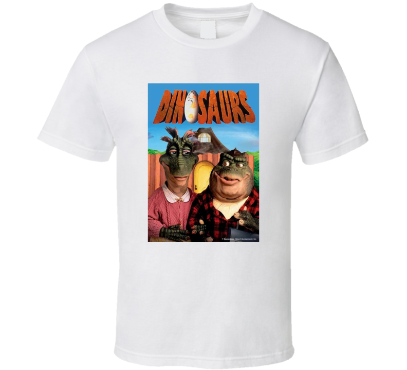 Dinosaur Sinclair Retro Tv Show T Shirt