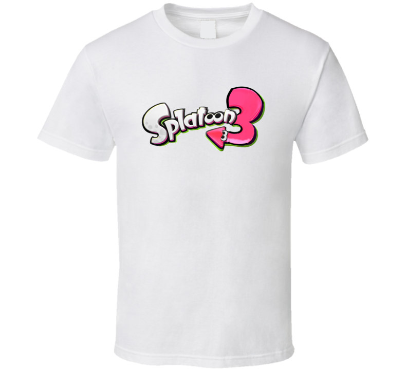 Splatoon 3 Video Game T Shirt Splatoon 3 Video Game T Shirt