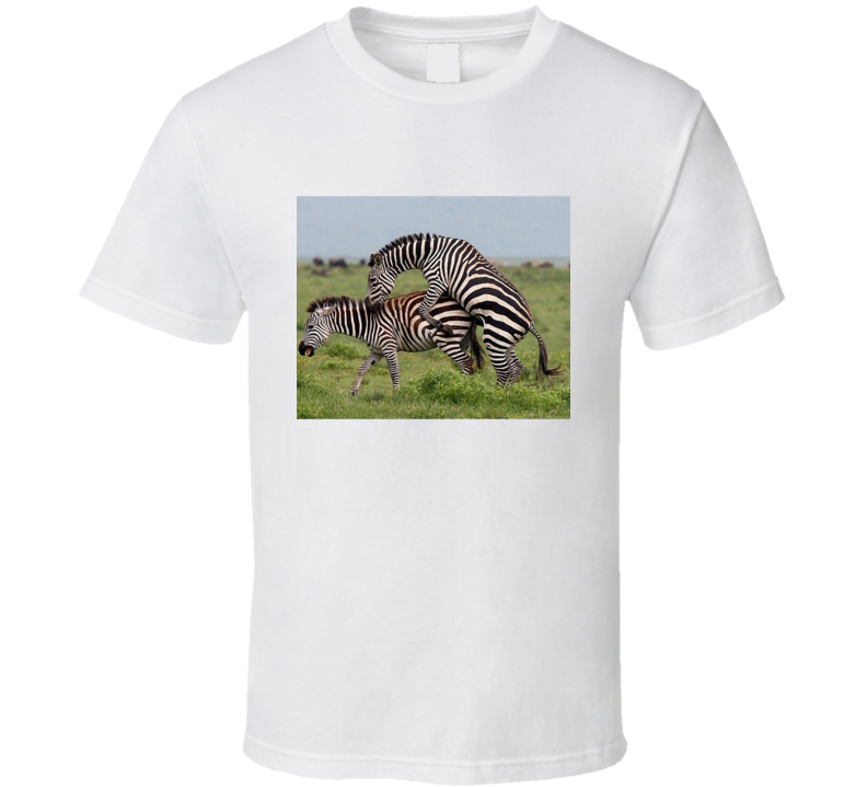 Zebra Mating Season T Shirt