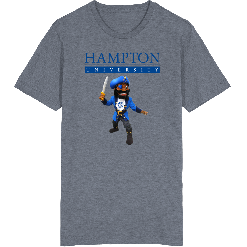 Hbcu Hampton University Football Mascot Pete Pirate T Shirt Hbcu Hampton University Football Mascot Pete Pirate T Shirt