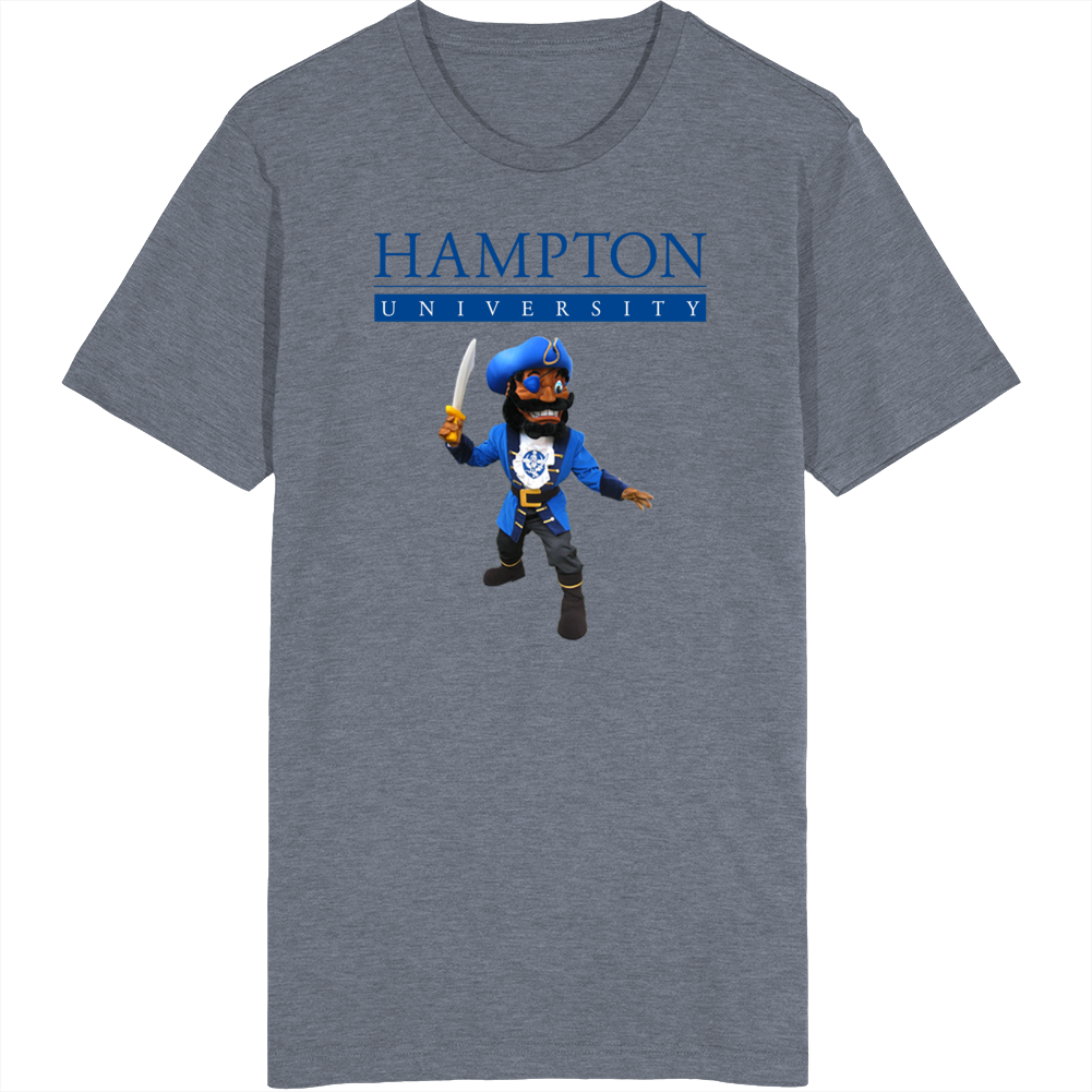 Hbcu Hampton University Football Mascot Pete Pirate T Shirt