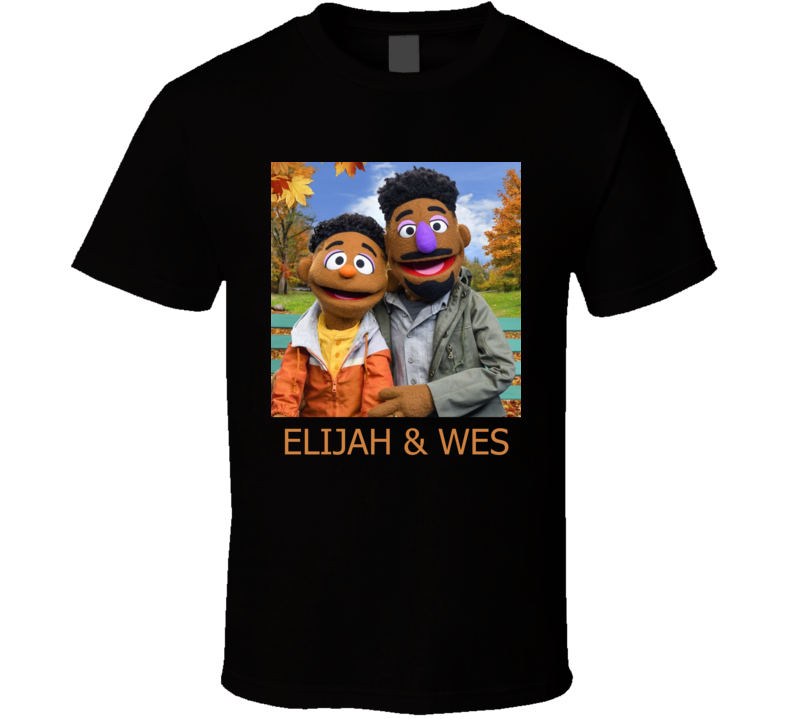 Elijah And Wes Sesame Street T Shirt Elijah And Wes Sesame Street T Shirt