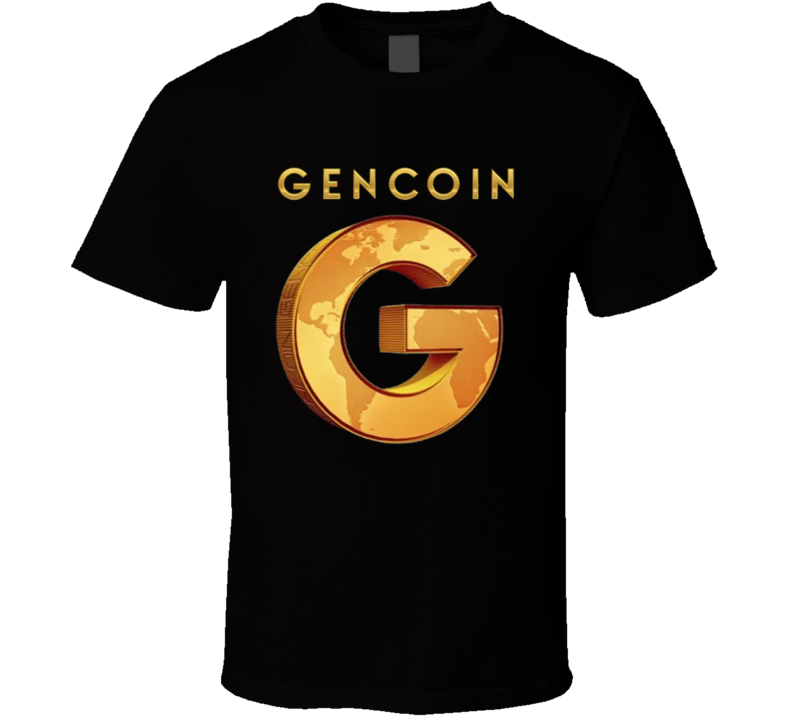 Gencoin Logo Fan Startup T Shirt Gencoin Logo Fan Startup T Shirt