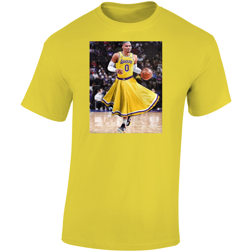 Westbookskirt Lakers Dress Parody T Shirt