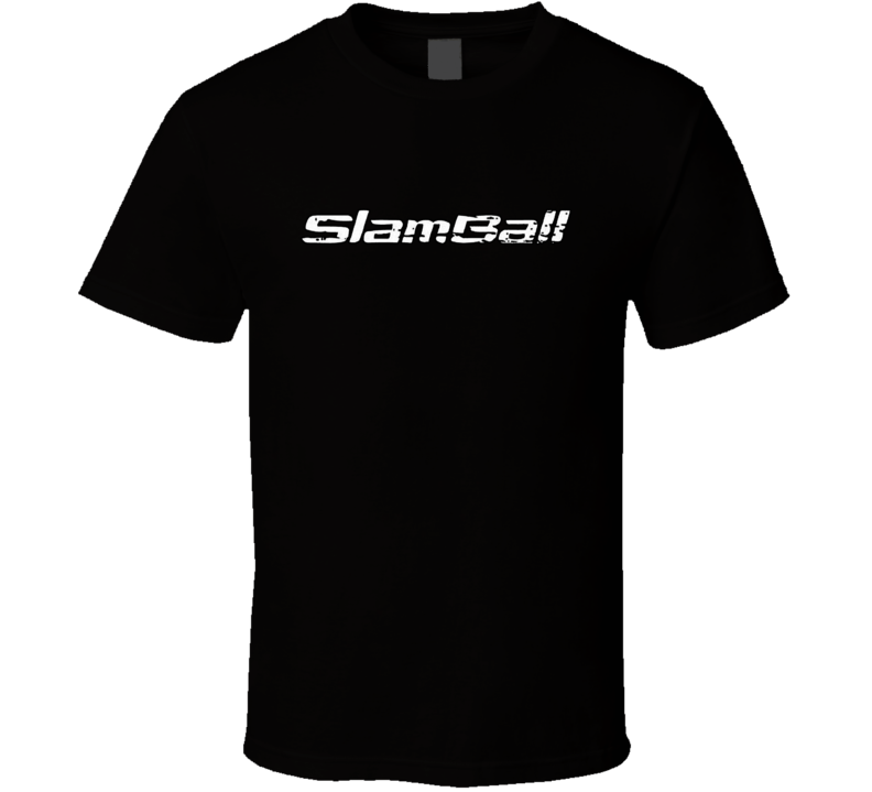 Slamball Basketball Logo T Shirt