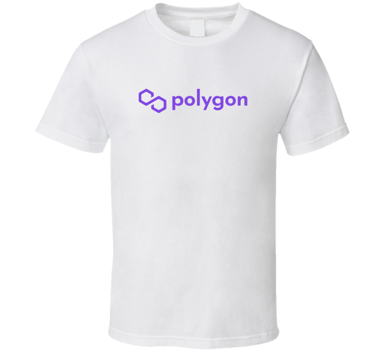 Polygon Crypto Defi Logo T Shirt