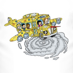 Retro Magic School Bus T Shirt 1051557
