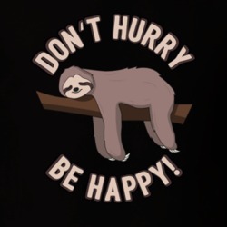 Don't Hurry Be Happy T-shirt 33378700