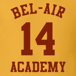 Bel Air Academy Will Smith Jersey Fresh Prince T-shirt 33883208