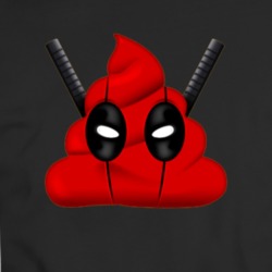 Deadpool Pooh Funny Emoji T Shirt 34183703