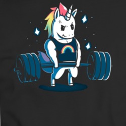 Cool Gym Unicorn Funny T Shirt 34264812