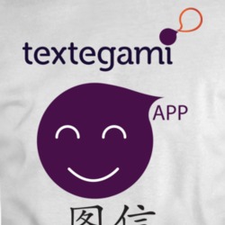 Textegami App Social Network Chinese Logo Brand T Shirt 34507917