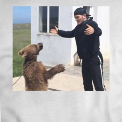 Khabib The Eagle Wrestles Bear T-shirt 34954071