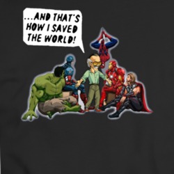 And That's How Stan Lee Saved The World T-shirt 35184606