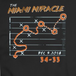 Cool Miami Miracle Play Grunge Look T-shirt 35214711