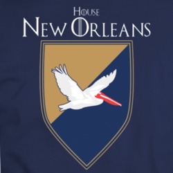House Of New Orleans Perlicans Games Of Thrones Parody T-shirt 35309084