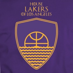 House Of Los Angeles Lakers Games Of Thrones Parody T-shirt 35309090