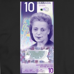Viola Desmond 10 Dollar Bill Canadian T-shirt 35451515