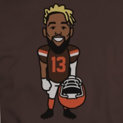 Cool Odell Beckham Jr Cleveland Brown T-shirt 35807457