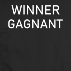 Funny Cool Winner Gagnant Lottery T-shirt 35852337