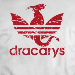 Dracarys Game Of Thrones Mother Of Dragons Adidas Parody T-shirt T Shirt 35913598