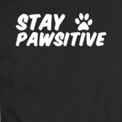 Stay Pawsitive, Cool Dog T-shirt T Shirt 35923849