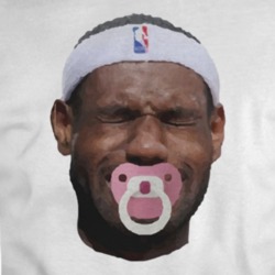 Lebron Lbj Cry Baby Parody T Shirt 36110054