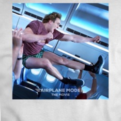 Cool Airplane Mode Logan Paul Movie Cover Fan T Shirt 36284334