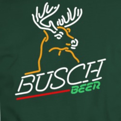 Busch Beer Company Logo Fan T Shirt 36577263