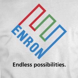 Enron Endless Possibilites Company Logo T Shirt 36577436