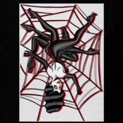 Lady Spider Parody T Shirt 38437636