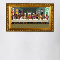 Goat Last Supper Greatest Of All Time Fan T Shirt 38651811